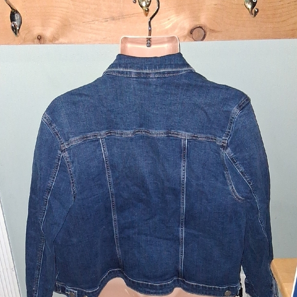 Women's Blue Denim Jacket - Picture 7 of 7